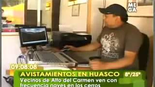 Reportaje PRIMERA PARTE OVNIs en Alto del Carmen 26102010 Video 13