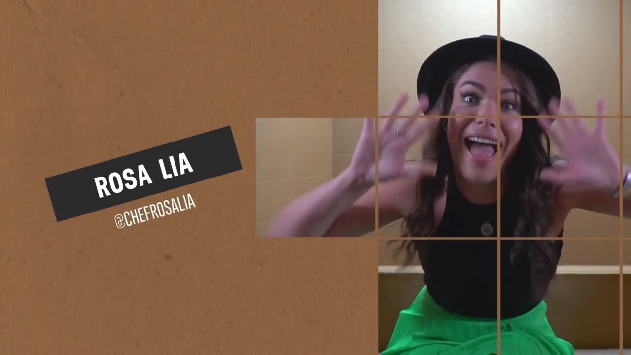 Chef Rosa Chef Rosa Lía en la #CajaDeLaGalleta - YouTube