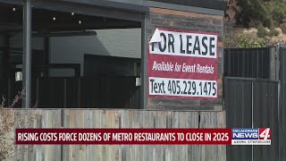 Rising costs force dozens of metro restaurants to close in 2026