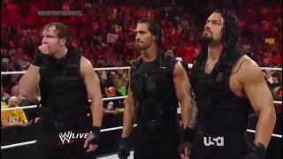 Wwe The Shield Segment Then Attacks Evolution Backstage. May 2014