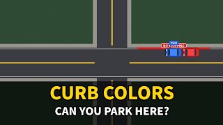 California Curb Colors Explained: Can You Park Here Quiz #dmvtest