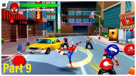 Ultimate Spiderman Total Mayhem Android Gameplay - Part 9 | Spider Man Mobile Games Offline