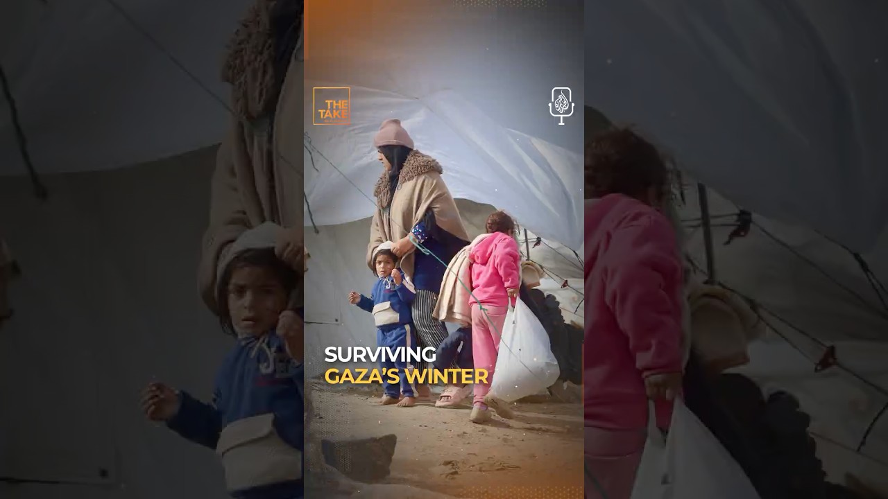 النجاة من شتاء غزة #TheTake #Shorts #Podcast