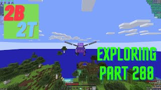 minecraft 2b2t exploring part 288 taking elytra flight for the first time