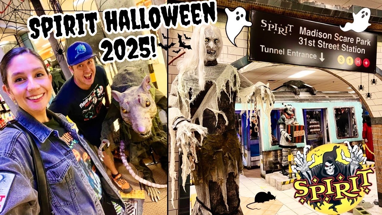 SPIRIT HALLOWEEN 2025!🎃 Full Store Walkthrough!✨ Animatronics, Decor, Costumes, & More!🖤