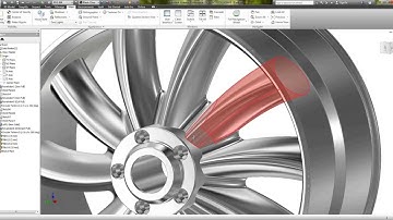 Autodesk Inventor - Slow version easy Tutorial Rim Design