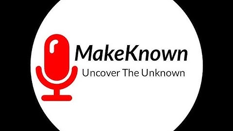 Created Logo Intro video for my YouTube Channel (Official) | MakeKnown