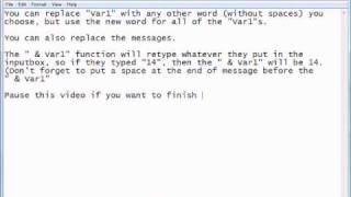 How to make a Shutdown VBScript and more