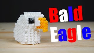 How To Make a Perler Bead BALD EAGLE! (Fourth Of July)