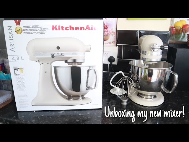 KitchenAid White Mixers - Color Comparison - Almond Cream, Frosted Pearl,  Milkshake Mixer 