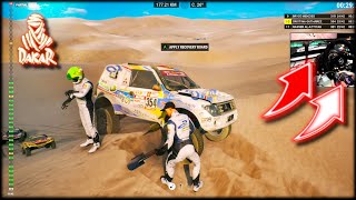 Mitsubishi Pajero / Montero proto / Thrustmaster T300RS Dakar 18 【This is DAKAR】 screenshot 3