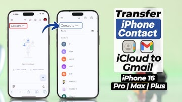 iOS: Transfer Contacts From iCloud to Gmail [iPhone Contacts to Google]