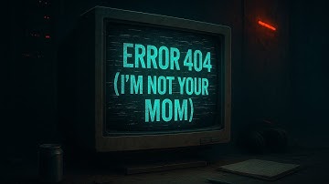 ERROR 404 (I’M NOT YOUR MOM)