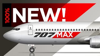 What would a Boeing 707 MAX look like?