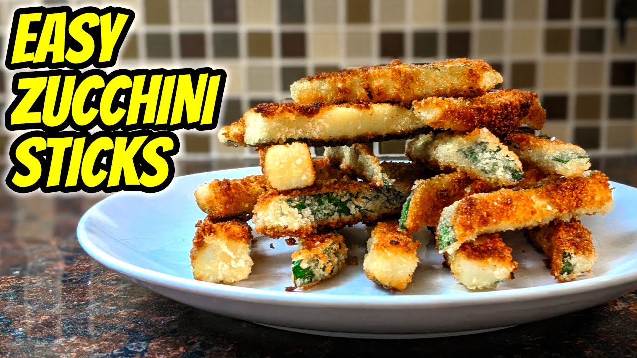 How To Cook FRIED ZUCCHINI Restaurant Style YouTube