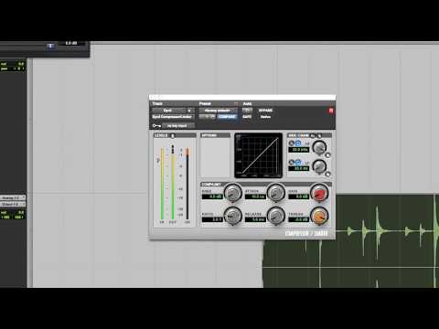 How to use Dyn3 Compressor/Limiter by AVID
