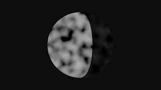 Procedural Moon Shader Experiment test | Blender 3.3