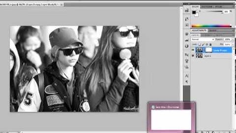 tutorial photoshop cs5 : -Color Splash Effect-