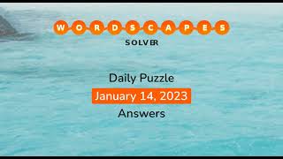 WordScapes January 14 2023 Answers