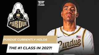 Purdue Currently Has The Number One Ranked 2027 Recruiting Class In The Country!