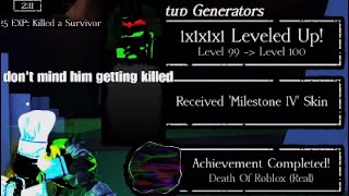 1x1x1x1 Level 100! - ROBLOX Forsaken
