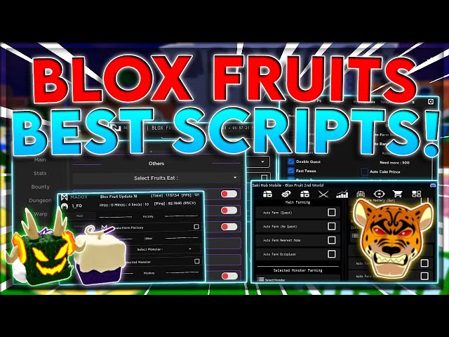🏆Trophy] Blox Fruits Script / Hack, Auto Farm + INSTANT MASTERY, Get  Fruits
