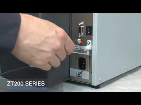 Zebra ZT210 Server Installation