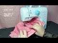 DIY Placemats Ruffle - Cara menjahit taplak piring cantik untuk pemula menggunakan mesin jahit mini