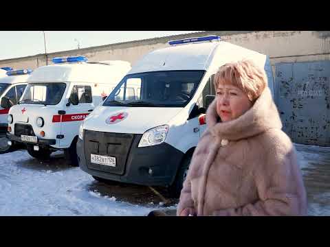 Станция скорой помощи Буденновска получила две новые машины