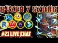 RYZEN 7 5700G - Comentarios y experiencias Suscriptores Chat, LIVECHAT#21