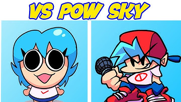 FNF Character Test | A LOT OF SKY POW | Gameplay VS Playground |