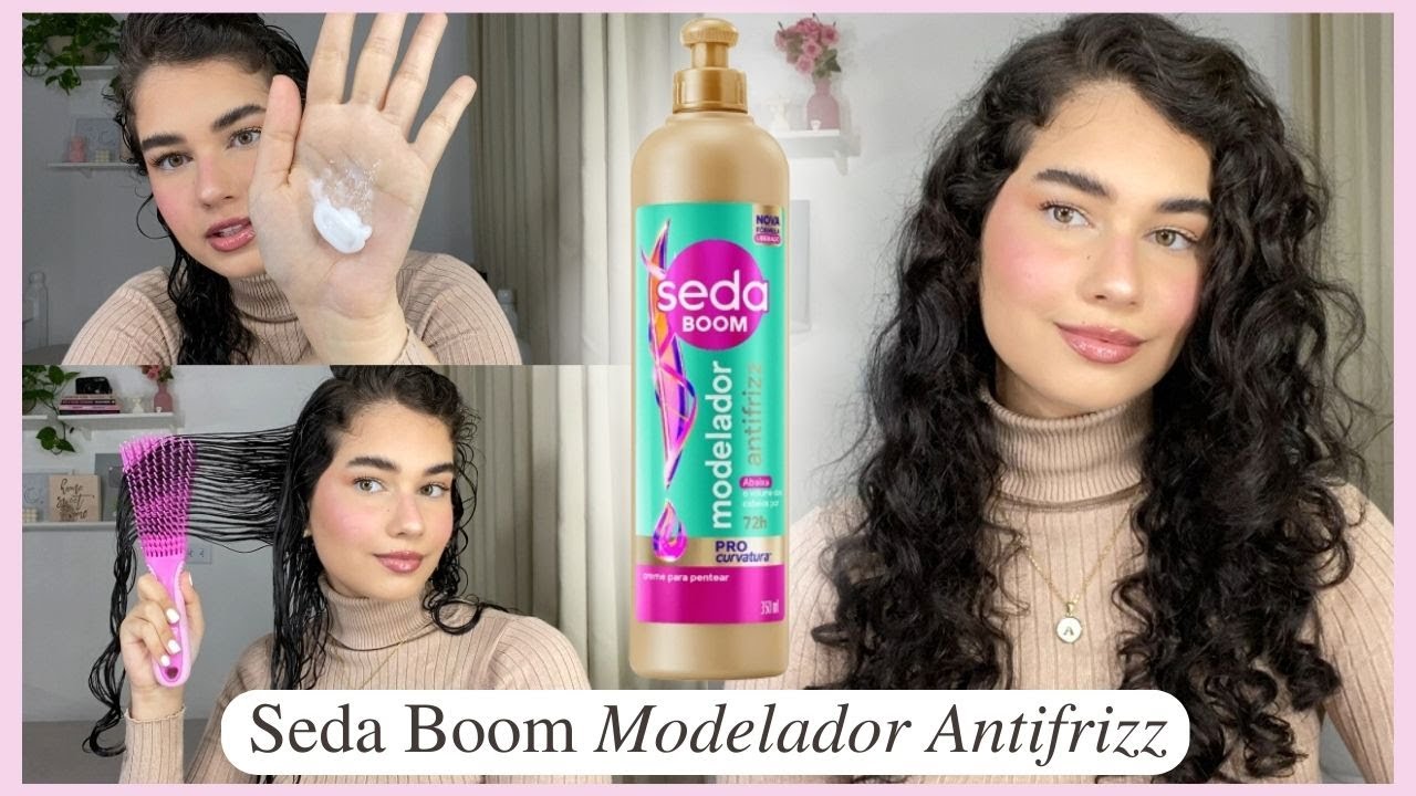 testei creme SEDA BOOM MODELADOR ANTIFRIZZ *novidade* | Ana Moraes