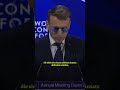 Macron in Davos: Europa will Trumps "neuen Kolonialismus" nicht akzeptieren