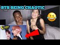 BTS being chaotic 😱REACTION!
