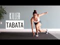 DAY 5: 40 MIN Killer TABATA Workout/ Core-centered/ Train like an Athlete + Mobility/ No Weights