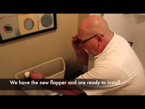 Come risolvere e diagnosticare un bagno rotto Flapper Valve