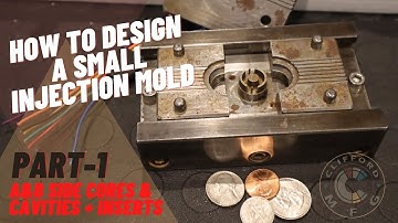How to design a small injection mold for desktop injection molding machines.