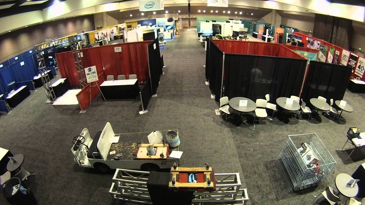 AWE 2015 Exhibit Setup Time-Lapse Video
