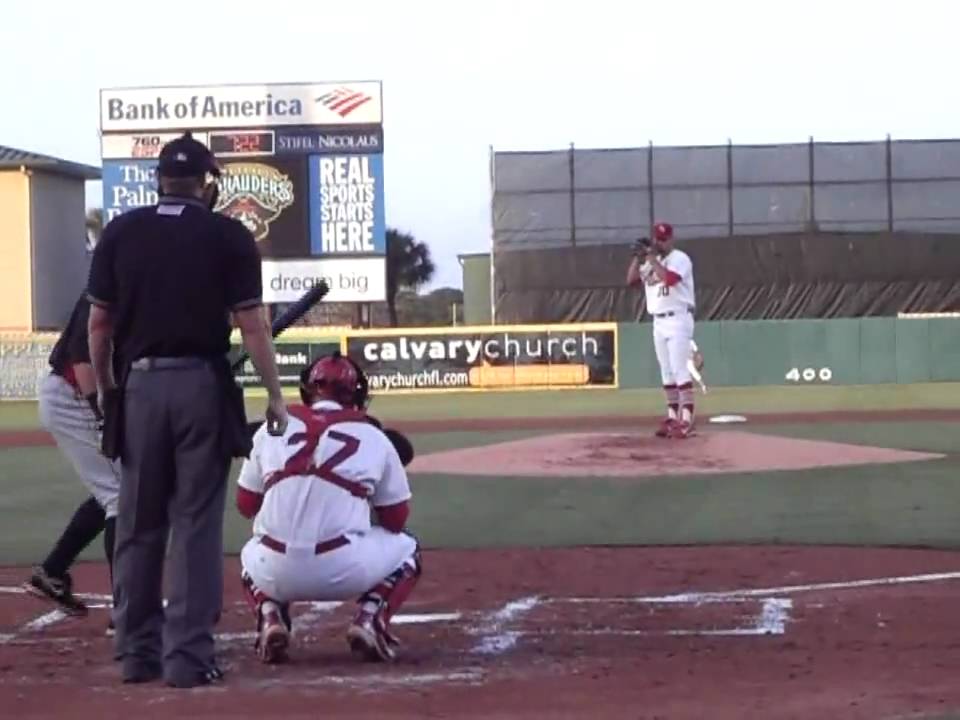 Palm Beach Cardinals May 3 Mark Diapoules Pitching YouTube