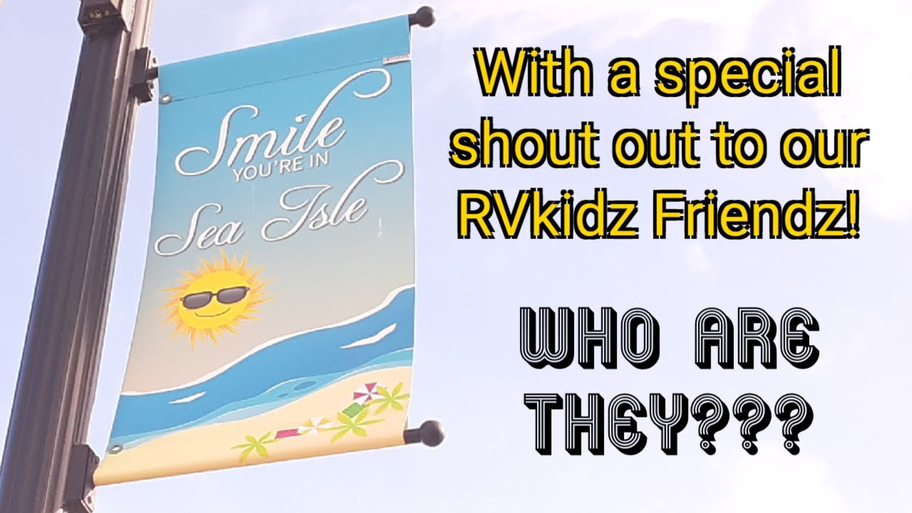 A Trip to Sea Isle City Beach, New Jersey - plus Beach Restoration Footage