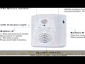 PIR Motion Sensor Activated Sound Player Speaker with USB Cable, Download Your own MP3 Audio Files