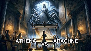 Athena and Arachne: The Girl Who Challenged the Goddess - Greek Mythology