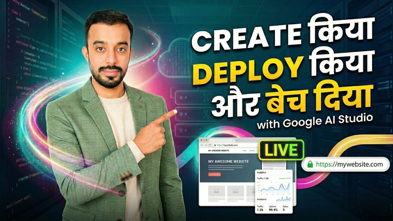 How to Create a Website and Deploy it using Google Ai Studio - YouTube