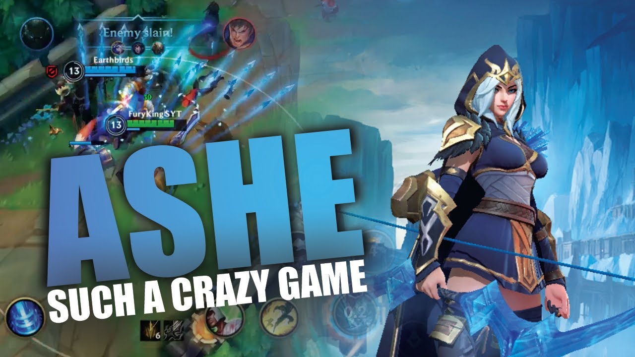 ASHE IS A TOP LANE MONSTER | WILD RIFT COMPLETE GAMEPLAY 