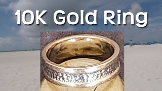 10K Gold Ring! - Metal Detecting St  Pete Beach - Paradise- 2024