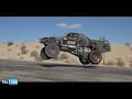Trophy Truck Crossing || Laughlin Road Jump