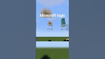 minecraft logic. #minecraft #nayangamerio #minecraftlogic