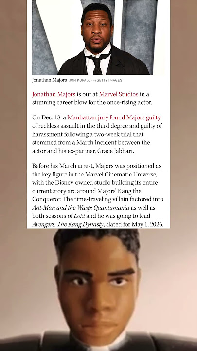 BREAKING JONATHAN MAJORS OUT AS KANG! #reaction #kang #marvel