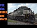 NS-FXE duo with P3, CSX duo, K5HLB hornshow and more around Olathe!