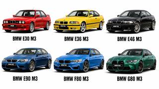 The 7 Levels of BMW M3 Explained